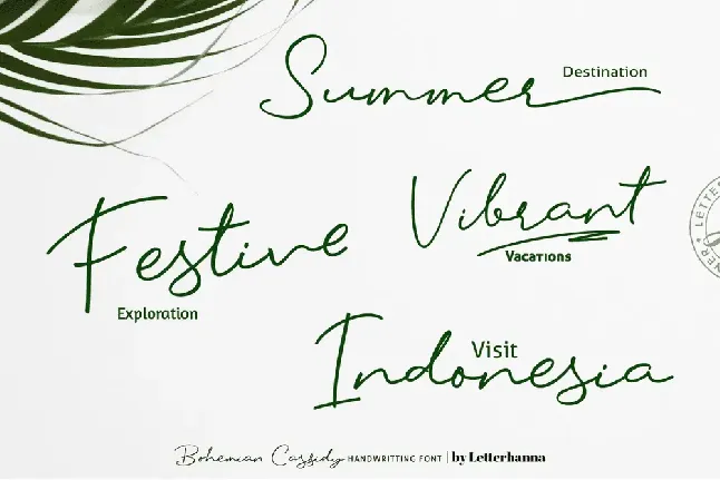 Bohemian Cassidy Free font