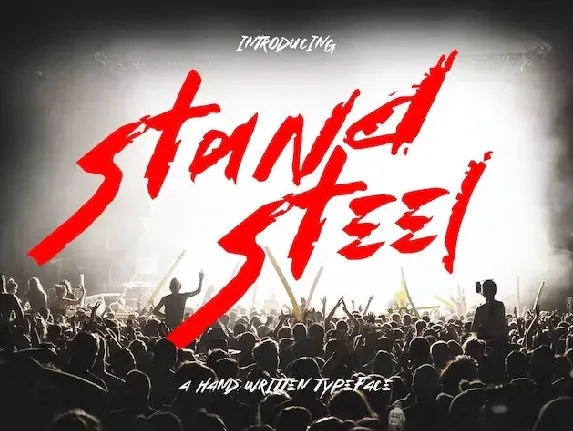 StanDSteEL font