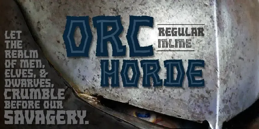 Orc Horde font