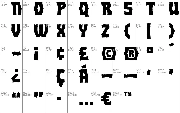 Orc Horde font