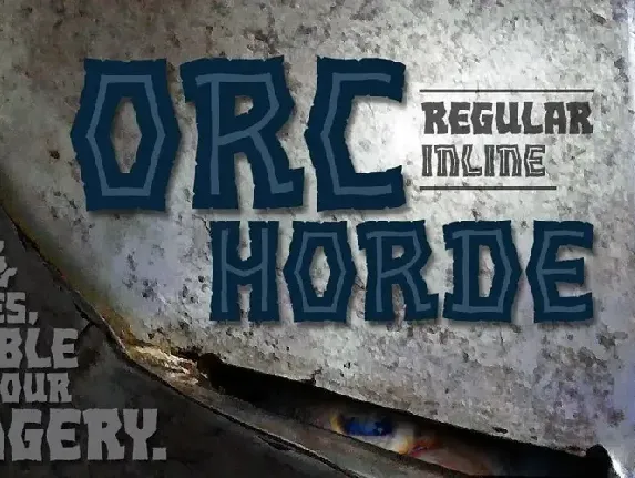 Orc Horde font