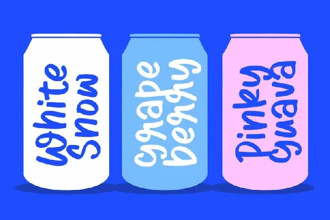 Bluesoda font