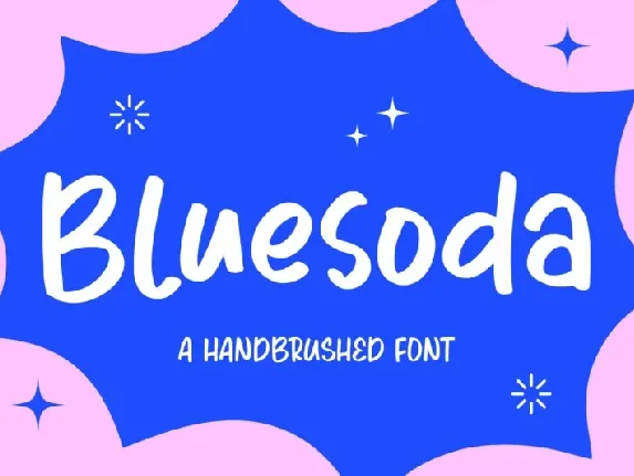 Bluesoda font