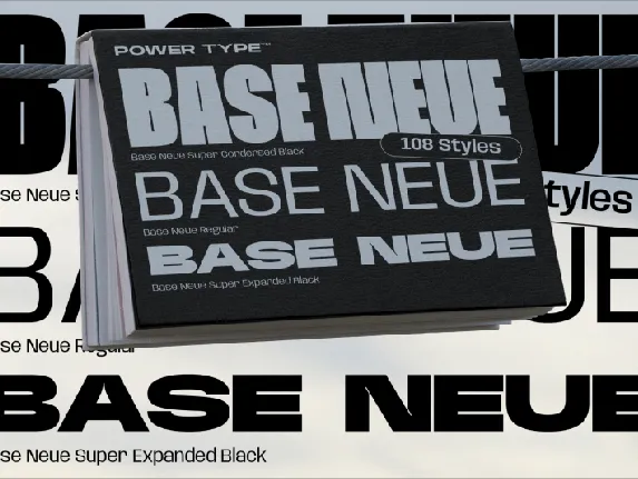 Base Neue font