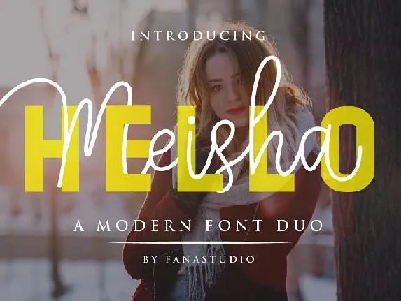 Hello Meisha Duo font