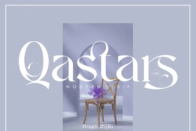 Qastars font