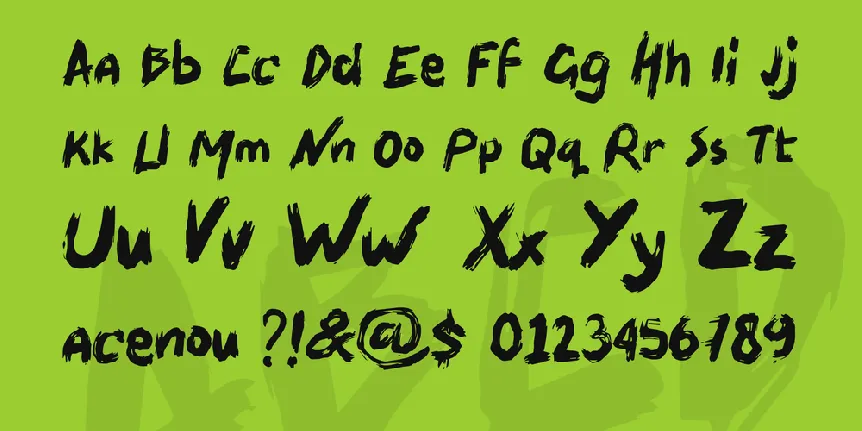 SKATEBOARDER font