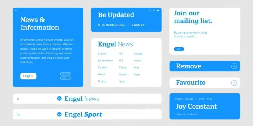 Engel New Family font