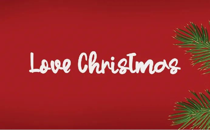 Christmas Vintage font