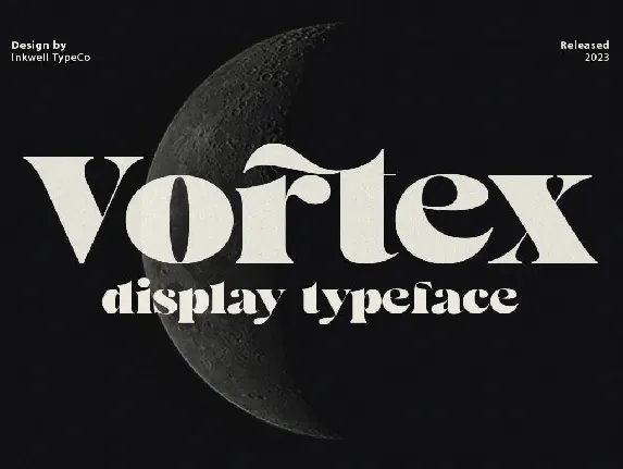 Vortex font