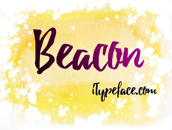 Beacon Free font