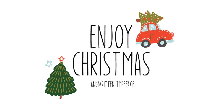 Enjoy Christmas font