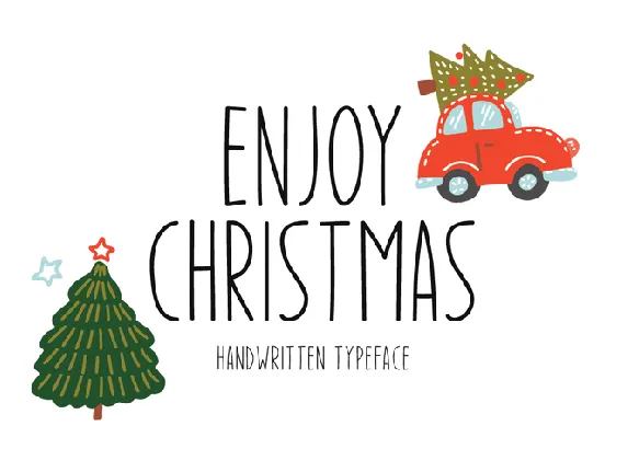 Enjoy Christmas font