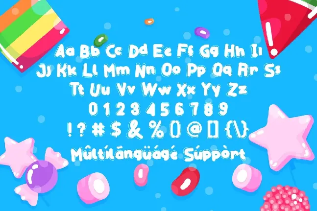 Gummy Candy Demo font