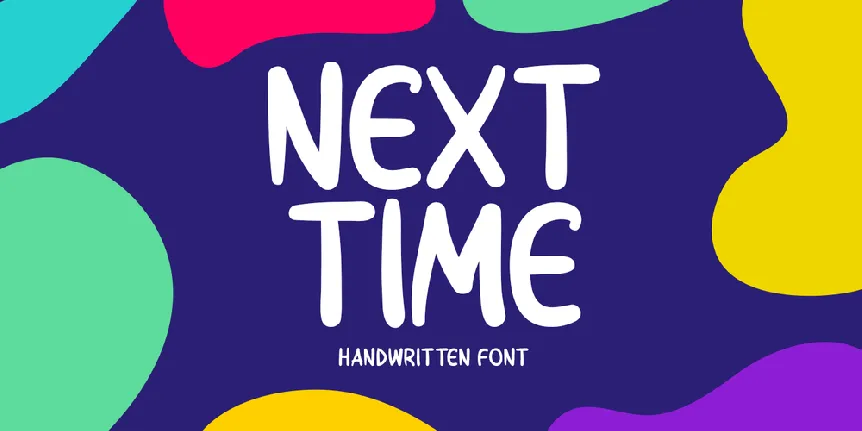 Next Time font