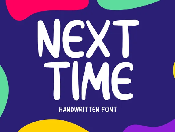 Next Time font