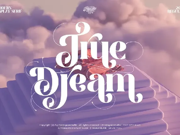 True Dream font