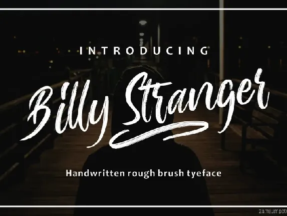 Billy Stranger font