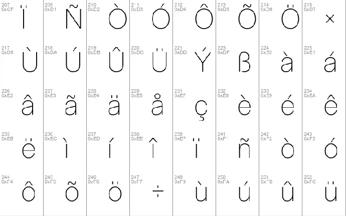 Aspekta Family font