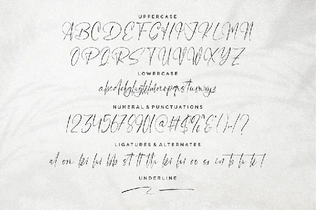 Molighwood font