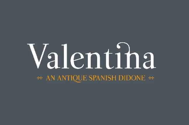 Valentina font