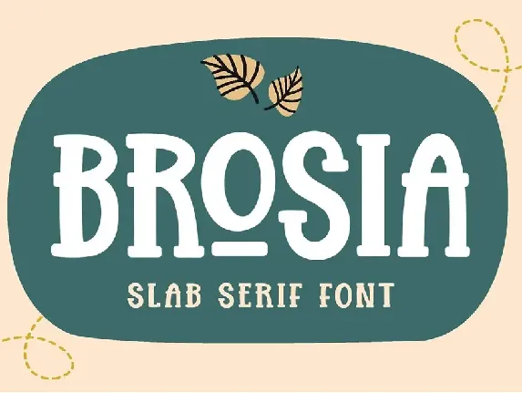 Brosia font