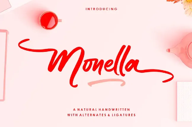 Monella font