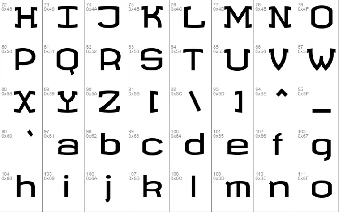 Revalia font