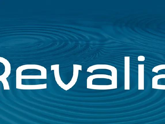 Revalia font