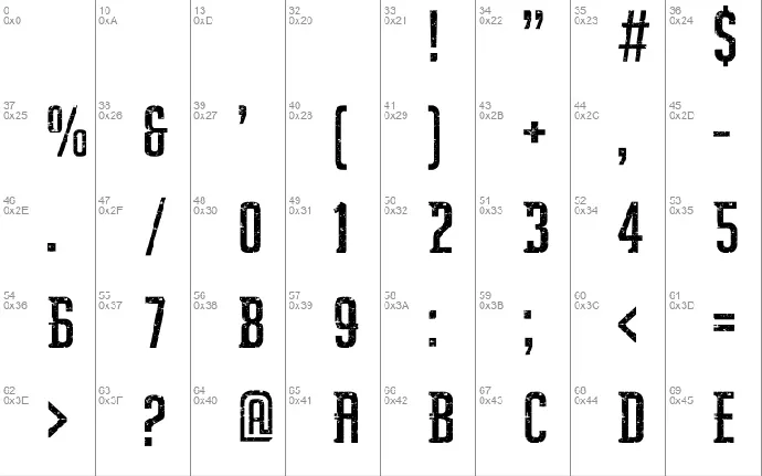 Darlothes font