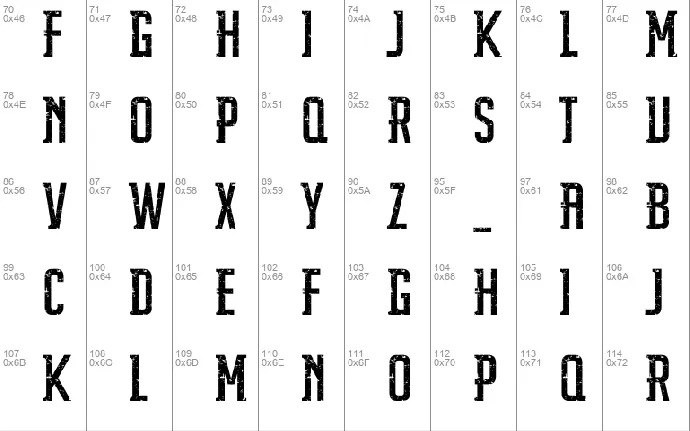 Darlothes font