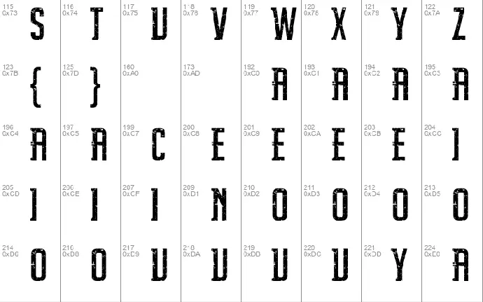 Darlothes font