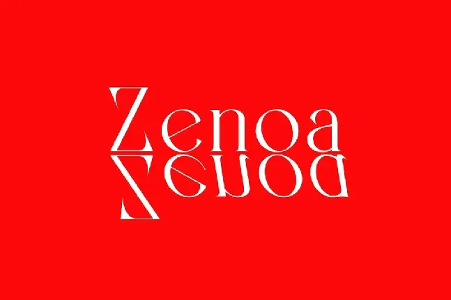 Zenoa Family font