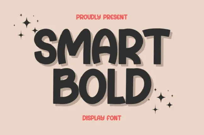 Smart Bold Display font