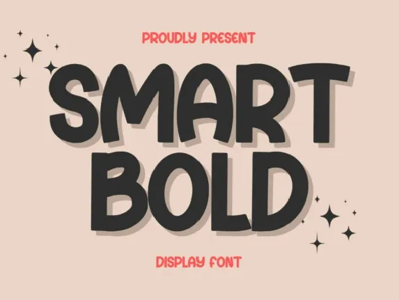 Smart Bold Display font