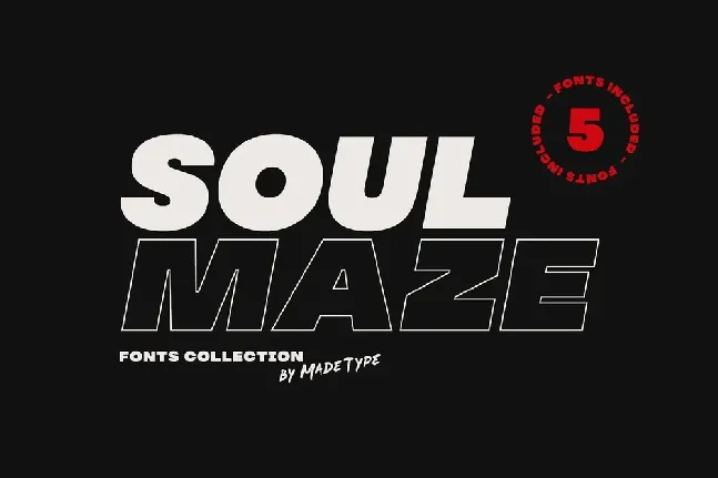 MADE Soulmaze Collection font