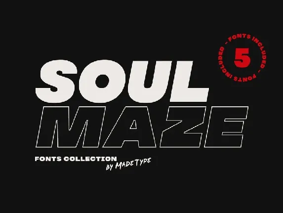 MADE Soulmaze Collection font