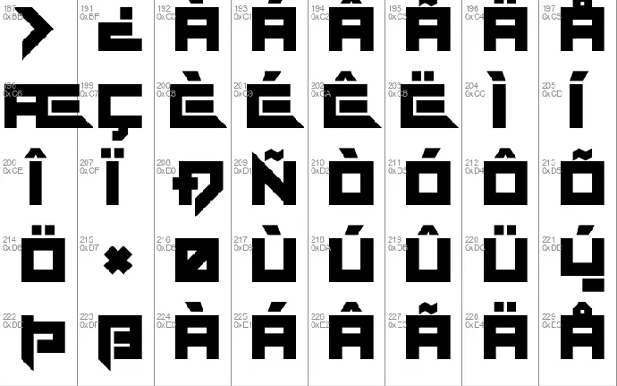 Wreckside font