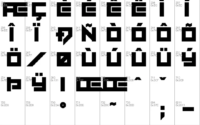 Wreckside font