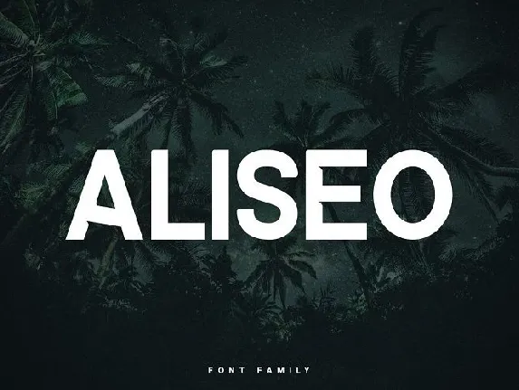 Aliseo Family font