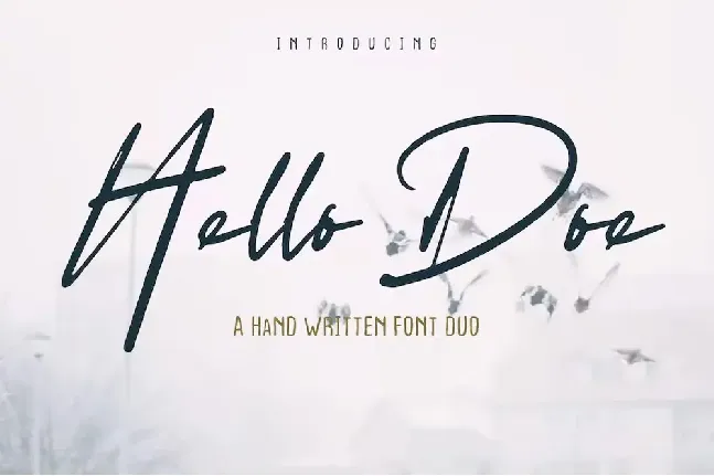 Hello Doe font