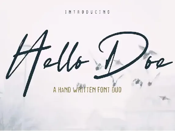 Hello Doe font