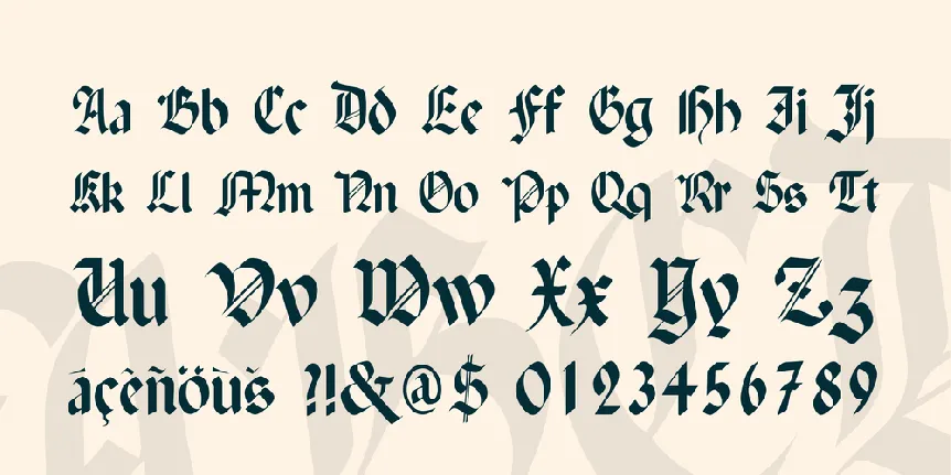 Paganini font