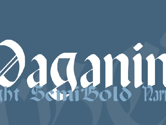 Paganini font