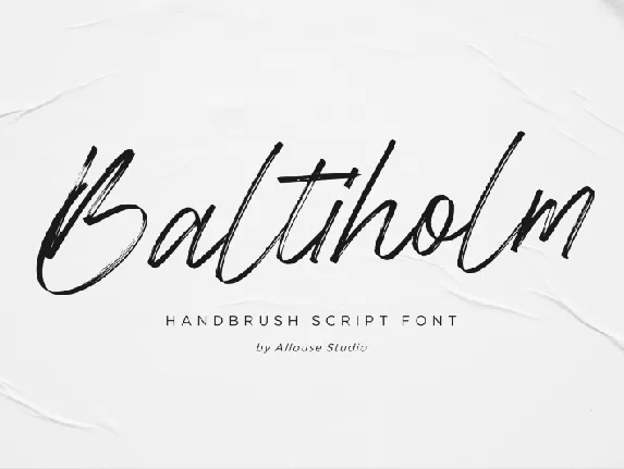 Baltiholm font