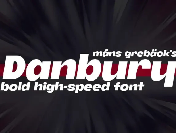 Danbury font