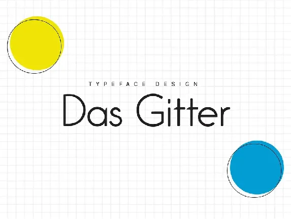 Das Gitter Typeface font