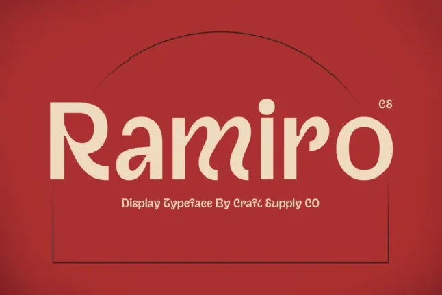 CS Ramiro font