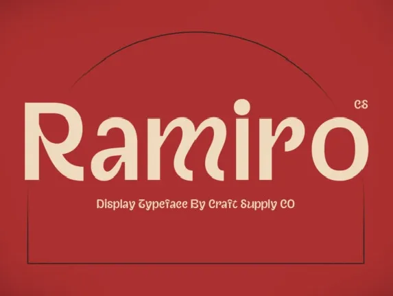 CS Ramiro font