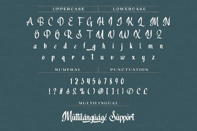 Visualist font